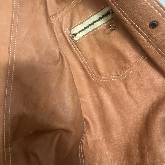 Brown Cropped Cowboy Jacket - Picture 12 of 16